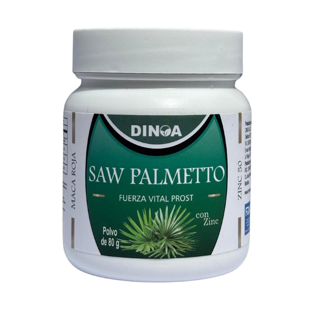 Saw Palmetto Dinoa Polvo 80g - Salud Prostática y Equilibrio Hormonal
