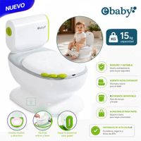 Bacinilla CLEANY- EB900-1 Blanco