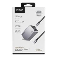 Cargador Ugreen Nexode Pro 100w GaN 3 Puertos X757 25873