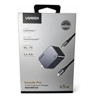 Cargador Ugreen Nexode Pro 65w Gan 3 Puertos X755 25870