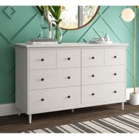 Cómoda Ventitas Home Polo 6 Cajones Blanco