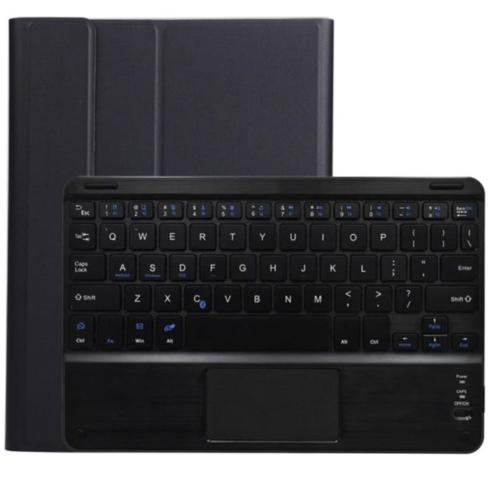 Case con Teclado TOUCHPAD para iPad 10ma Gen Y 11va Gen A16 109 - NEGRO