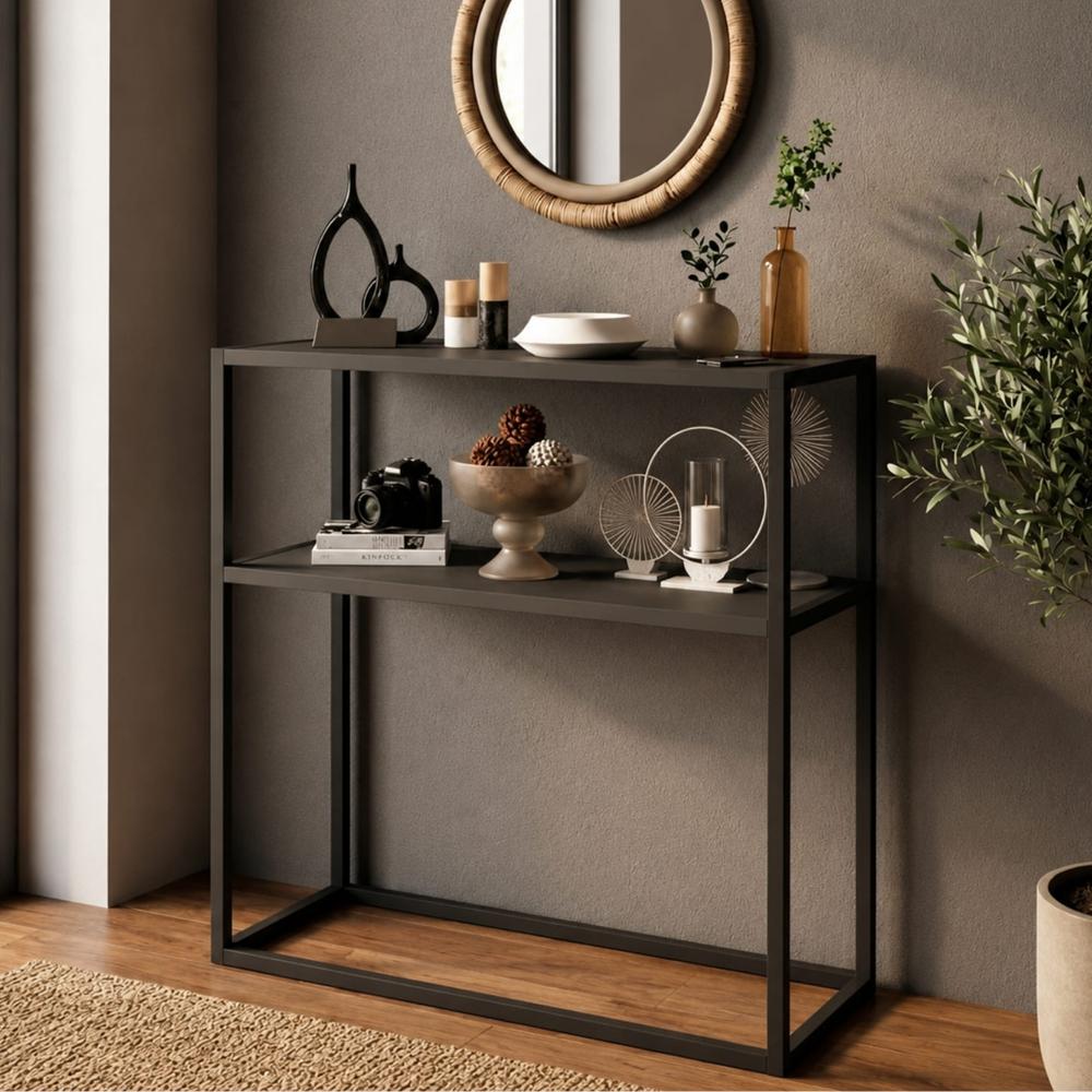 Consola Recibidor Ariel Negro Coricha Home