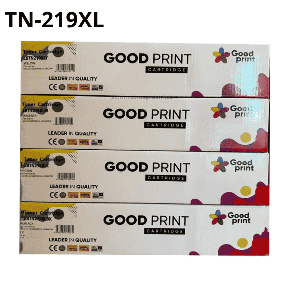 Pack tóner compatible Brother TN-219XL