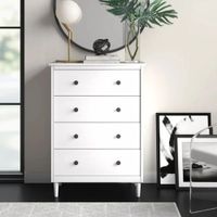 Cómoda Denia 4 Cajones Ventitas Home Blanco
