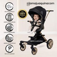 Coche Paseo KOTONE de Lujo Black