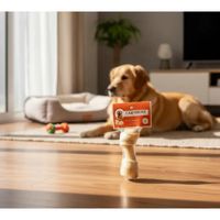 HUESO MEDIANO Natural Deshidratado CARNIBONE Snack Premium para Perros 17 -18 cm