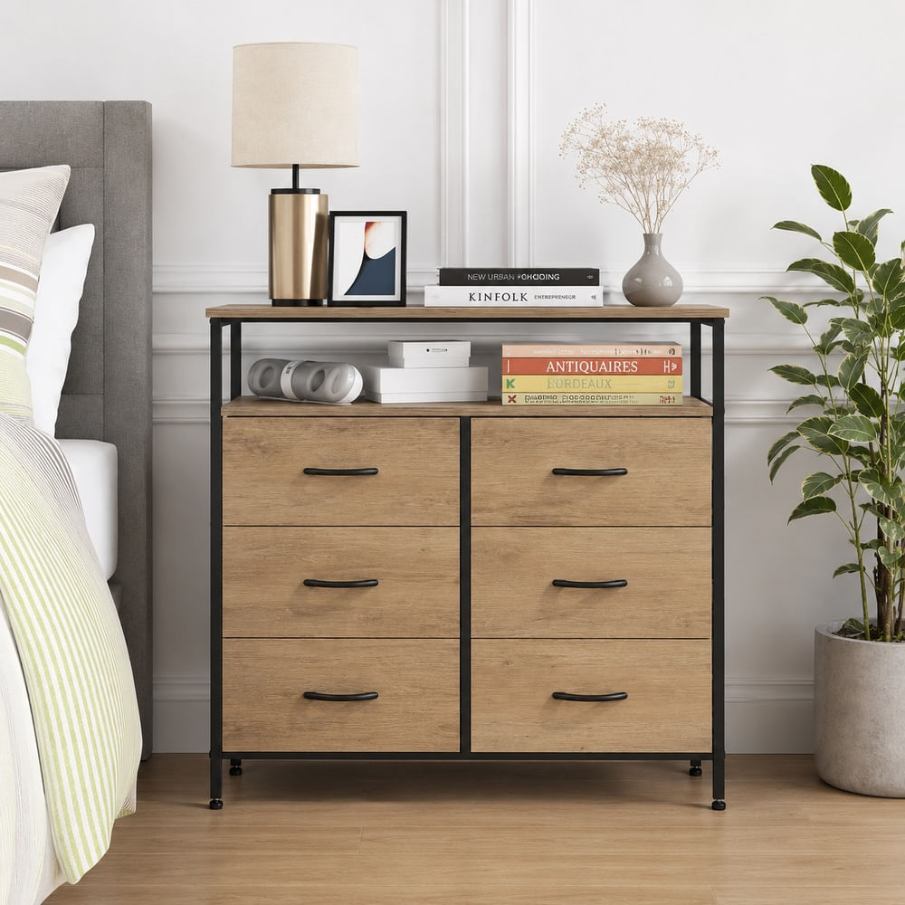 Cómoda Industrial Dakota Ventitas Home Duna