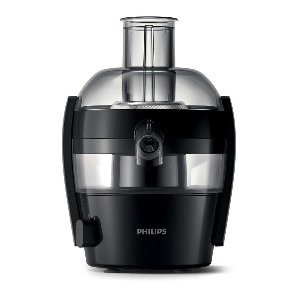 Extractor de Jugo Philips 500W 1 Velocidad 1.5L HR183200 Negro
