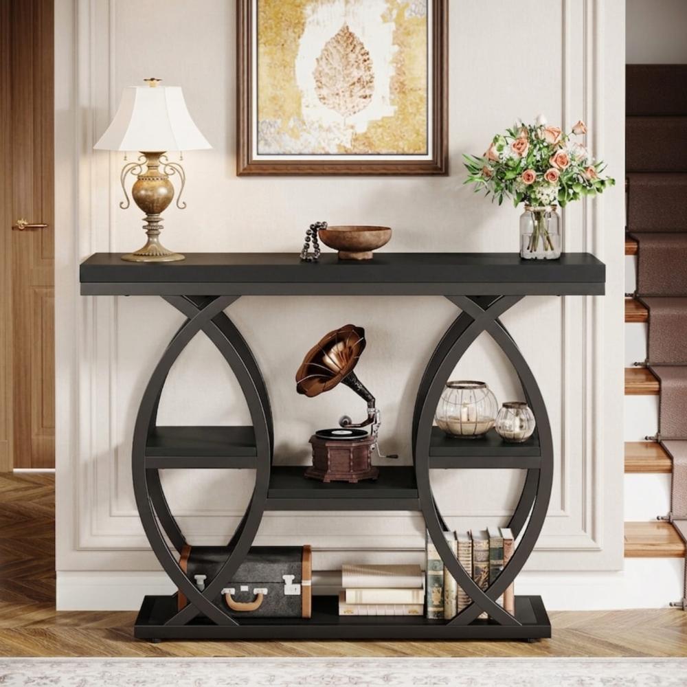 Consola Recibidor Beaumont Negro Coricha Home