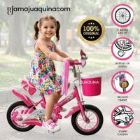 Bicicleta VORTEX Para Niña ANNE ARO 16 Colección Exclusiva Fucsia