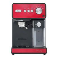 Cafetera Espresso Automática Oster PrimaLatte 15 Bar 1070W 1.5L Roja BVSTEM6604R-053