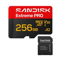 Memoria micro SD Sandisk 256GB Extreme Pro - R250mb - W170mb