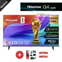 TELEVISOR HISENSE HIQLED 32 HD SMART TV 32Q4SV MAS Antena Digital