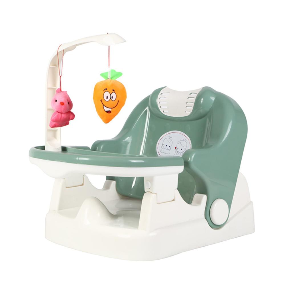 SILLA DE ALIMENTACION 2 EN 1 PARA BEBE COLOR VERDE