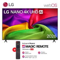 Televisor Smart TV 75'' LG  NANO UHD 4K WebOS 75NU800PBSB 2026
