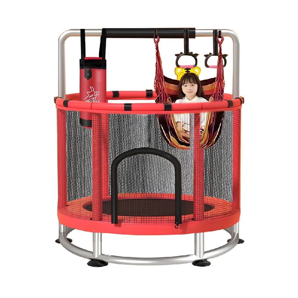 CAMA SALTARINA TRAMPOLÍN INFANTIL A-7804 140 CM CON ACCESORIOS - COLOR ALEATORIO