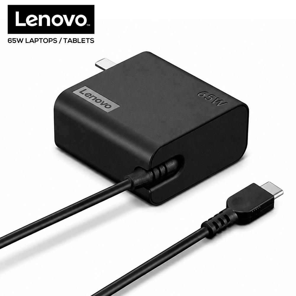 Cargador lenovo 65w 3.25a 20v TIPO C-CUBO LAPTOPS