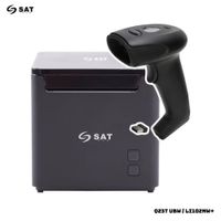COMBO SAT IMPRESORA TERMICA Q23T UBW + LECTOR DE BARRAS LI102NW+
