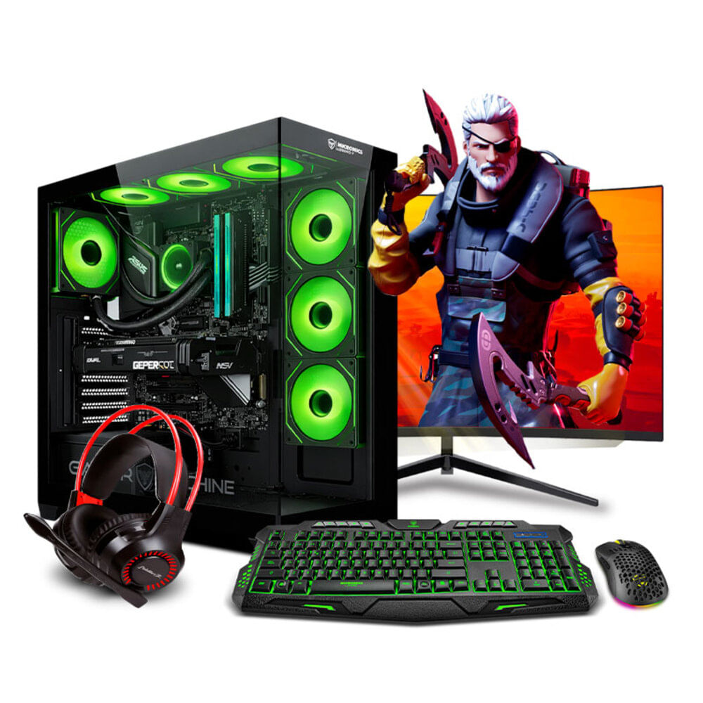 COMPUTADORA CPU GAMER White Plus Ryzen 7 7700X 32GB DDR5 500GB RTX5060TI 16GB MI PC LISTA