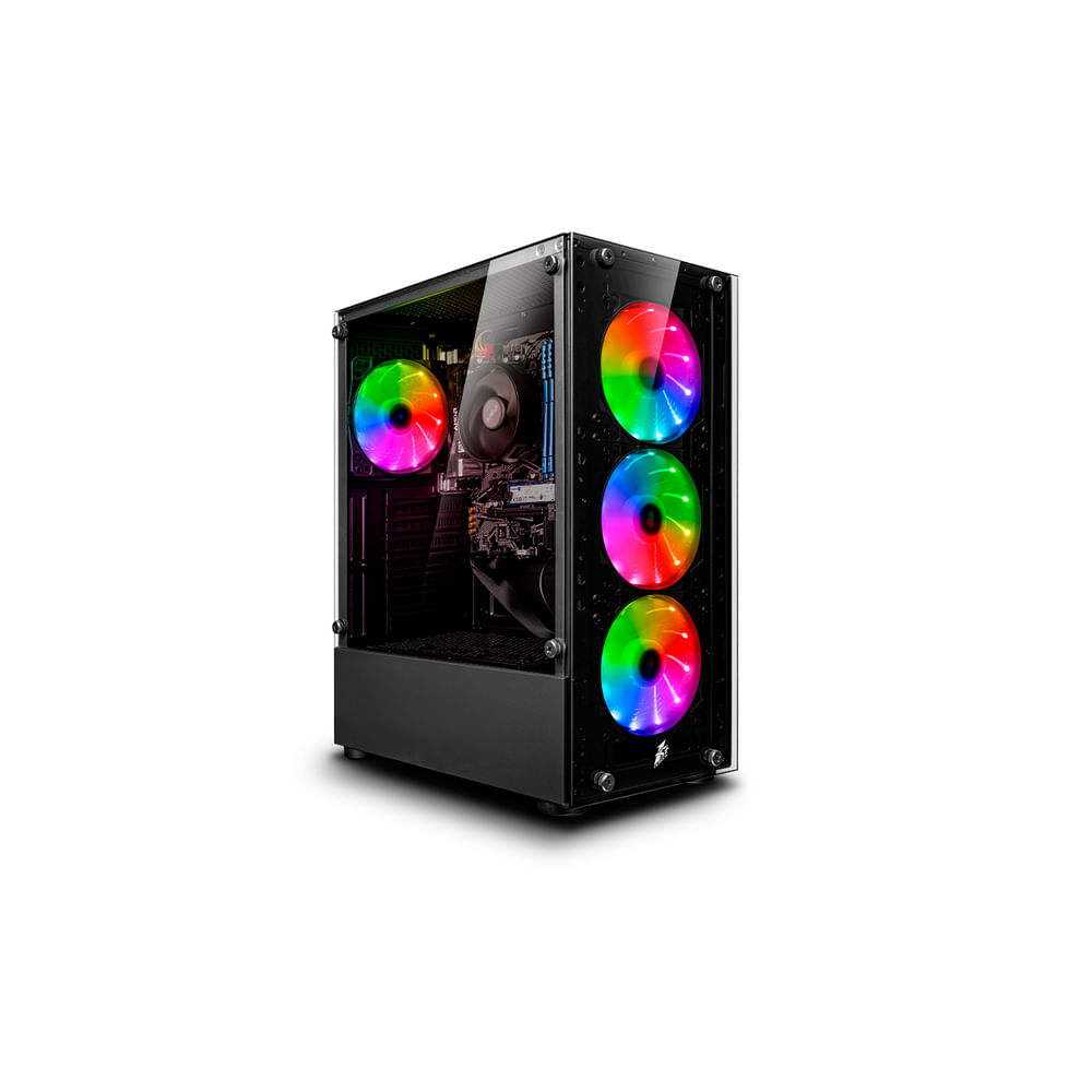 COMPUTADORA PC GAMER RYZEN 7 5700 32GB 500GB RTX5060 8GB 24 CURVO MI PC LISTA MIPCLISTA - PCGAMER