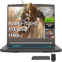 Laptop Gaming MSI Thin A15 Ryzen 5 7535HS 512GB SSD 8GB RAM 15.6"" 144Hz RTX 4050 Black