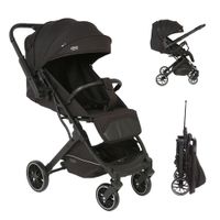 Coche para bebe Kidilo modelo D8F Negro