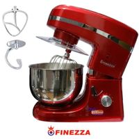 Batidora Roja Orbital Finezza FZ 6818B  2000 W Bowl 5.5 Lt