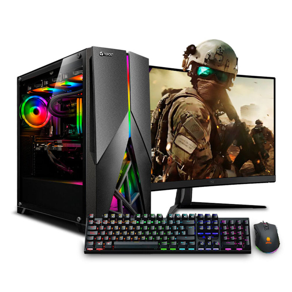 COMPUTADORA PC GAMER Core i9 12900KF 32GB DDR5 500GB 4TBHDD 27IPS RTX5070 12GB MIPCLISTA - PCGAMER