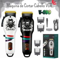 Máquina Clipper de Cortar Cabello Recargable VGR V-699