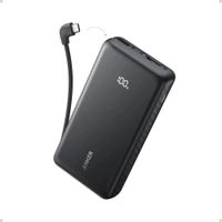 Power Bank Anker Zolo 20000mAh 22.5W Cable Integrado Negro