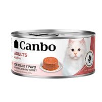 Canbo Paté para Gato Adulto - Pollo y Pavo - 85g