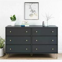 Cómoda Minimalista Kenia Ventitas Home Plomo