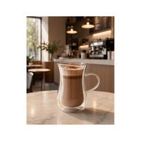 Taza Capuchino Doble Fondo Vidrio Borosilicato 200ML