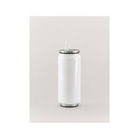Termo Lata Blanco de Acero Inoxidable 350ML