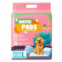 Pañales de Piso para Perros Wayki Pads  L