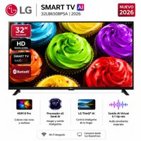 Televisor LG Smart TV 32 LED HD 32LB650BPSA
