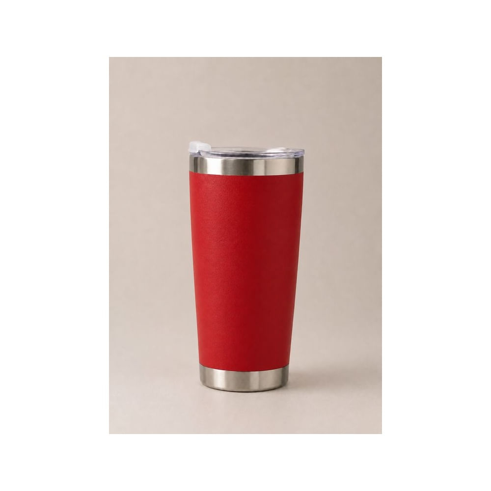 Vaso Térmico de Acero Inoxidable Rojo 500 ml - Caliente y Frío