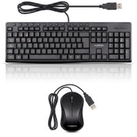Kit Multimedia Teclado y Mouse USB Cybertel Hamilton 13 Botones Dedicados UV Waterproof 1000DPI