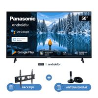 Televisor Panasonic LED 4K UHD Smart 50 TC-50MX700P con Ant y Rack fijo