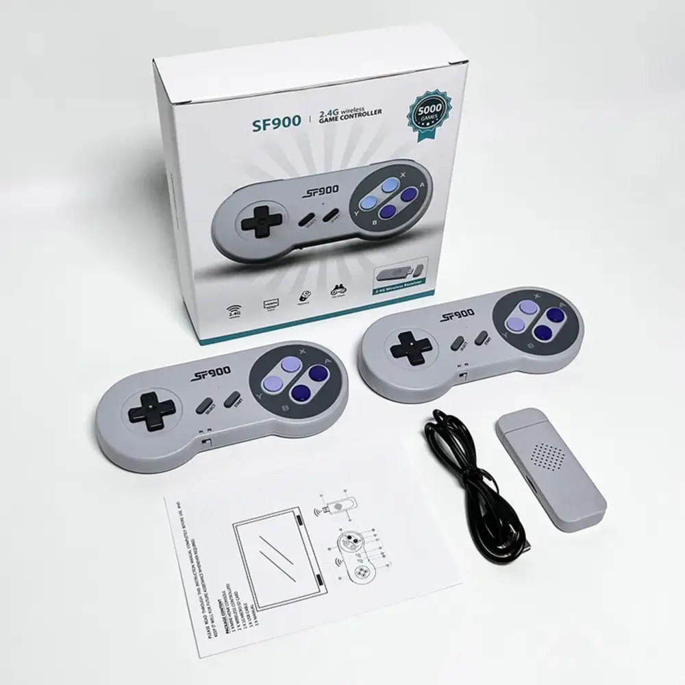 Consola SF900 Game Stick 5000 Juegos Retro