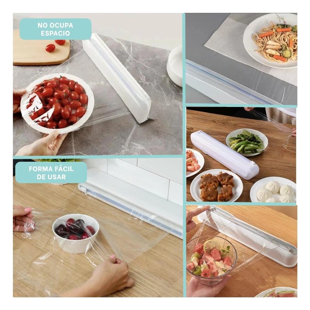 Maquina Dispensadora para Film y Papel Aluminio Uso Diario en Cocina del Hogar