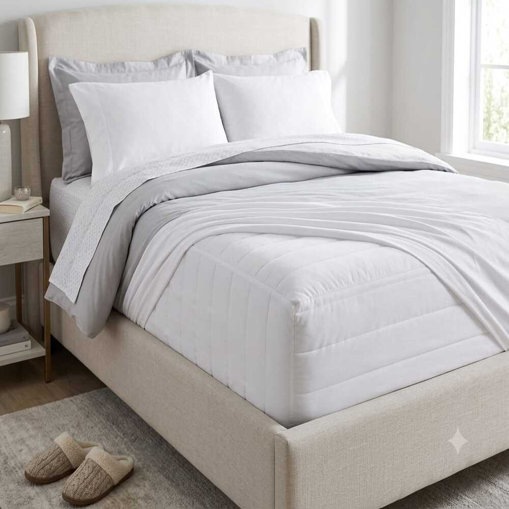 PROTECTOR DE COLCHON ALGODON AMOLDABLE 2 PLAZAS  FREE HOME PREMIUM