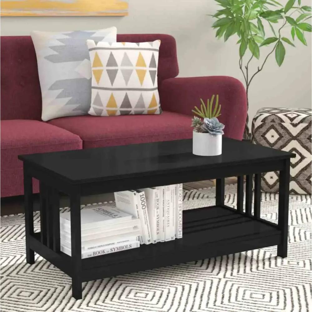 Mesa de Centro Industrial Moa Ventitas Home Negro