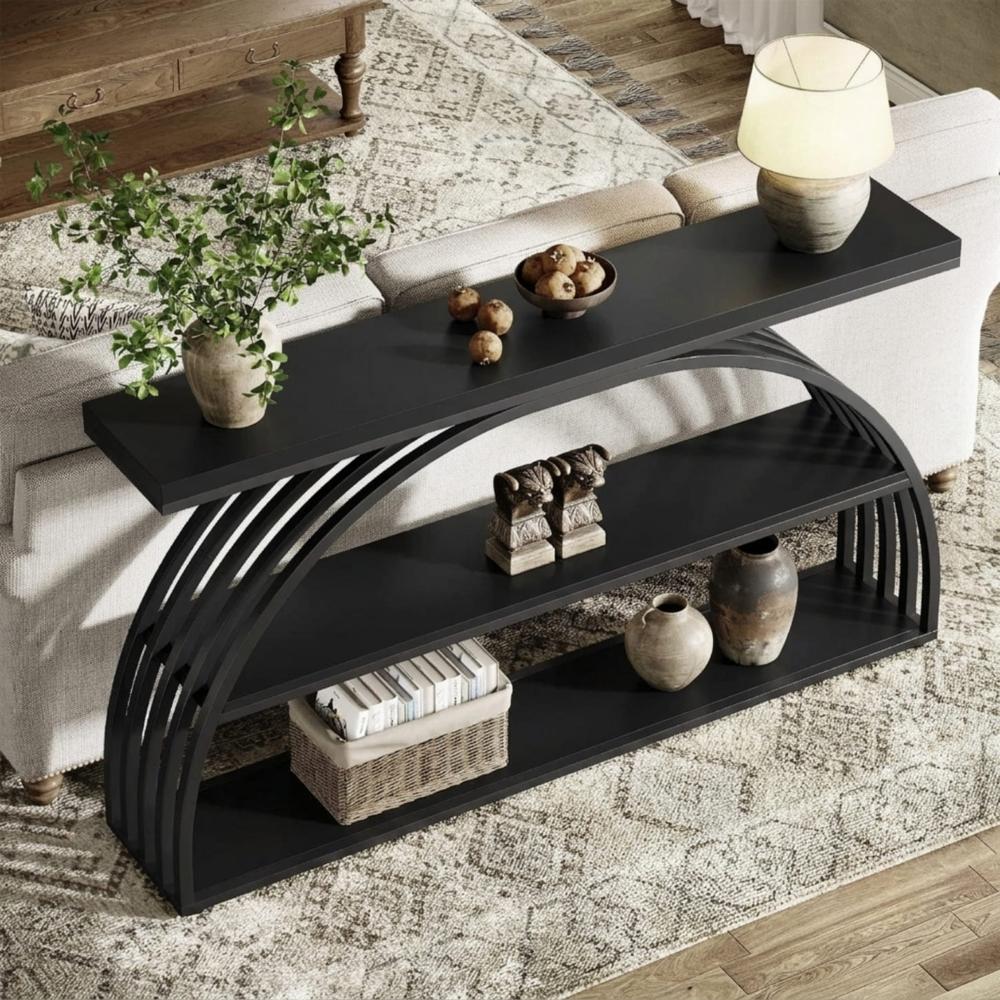Consola Recibidor Hadley Negro Coricha Home