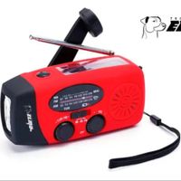 Radio-Linterna de Emergencia Multifunción 5000mAh