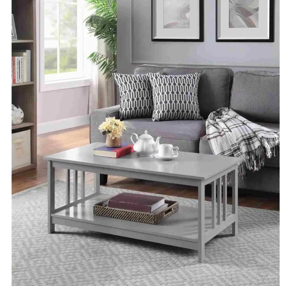 Mesa de Centro Industrial Moa Ventitas Home Gris