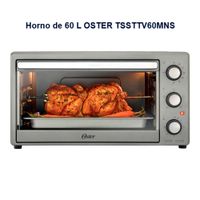 Horno Electrico TSSTTV60MNS-053 de 60 L Oster con Rotisero