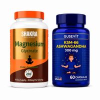 Pack Magnesio Glicinato + Ashwagandha KSM-66