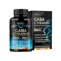 GABA  L Teanina 900 mg con Magnesio y Vitamina B6  750 mg GABA